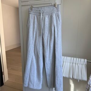 Lululemon Athletica Heather Gray Women's Wide Leg Sweats
